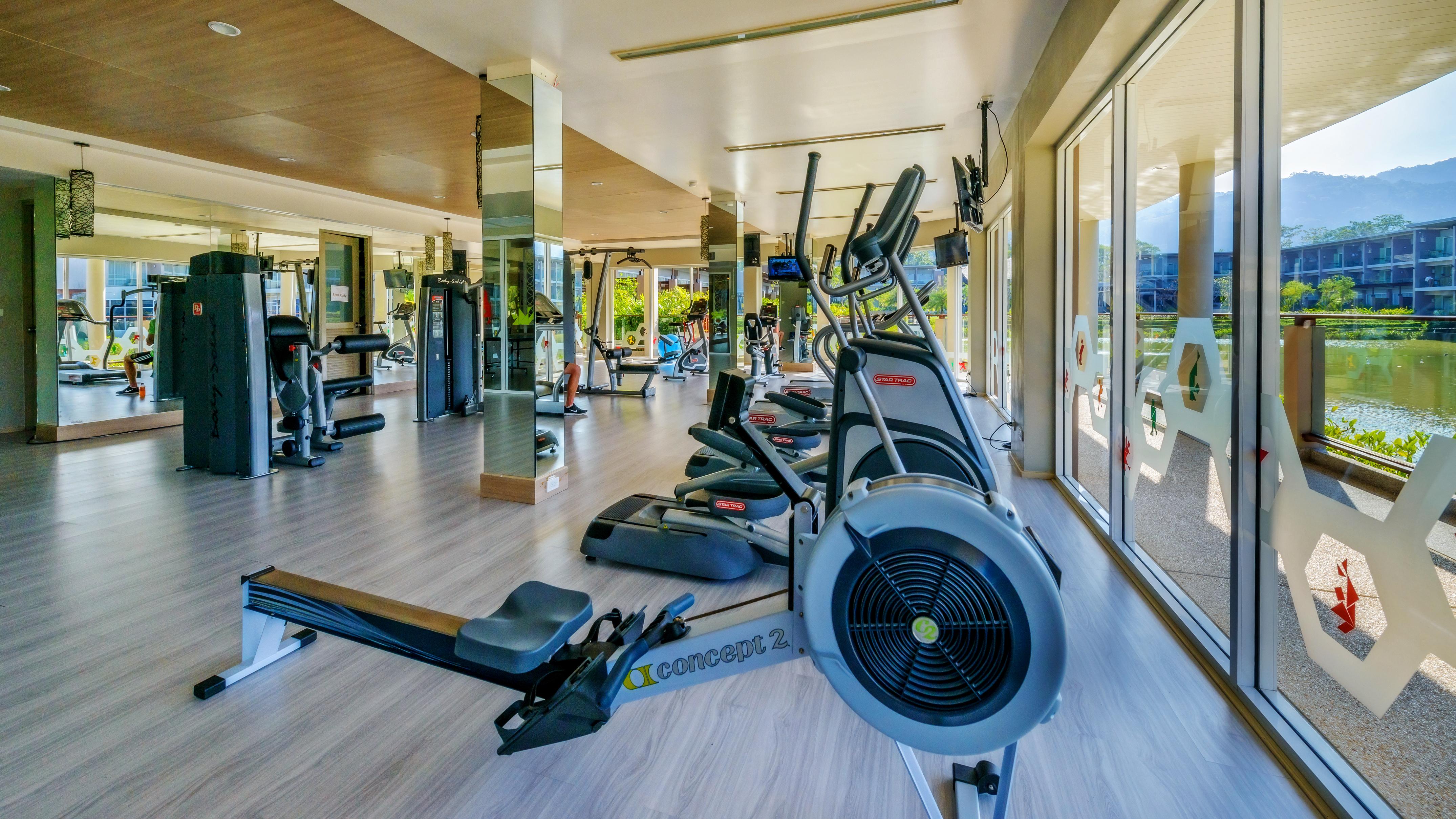 The Sands Khao Lak By Katathani - Sha Extra Plus Екстер'єр фото A gym at a hotel