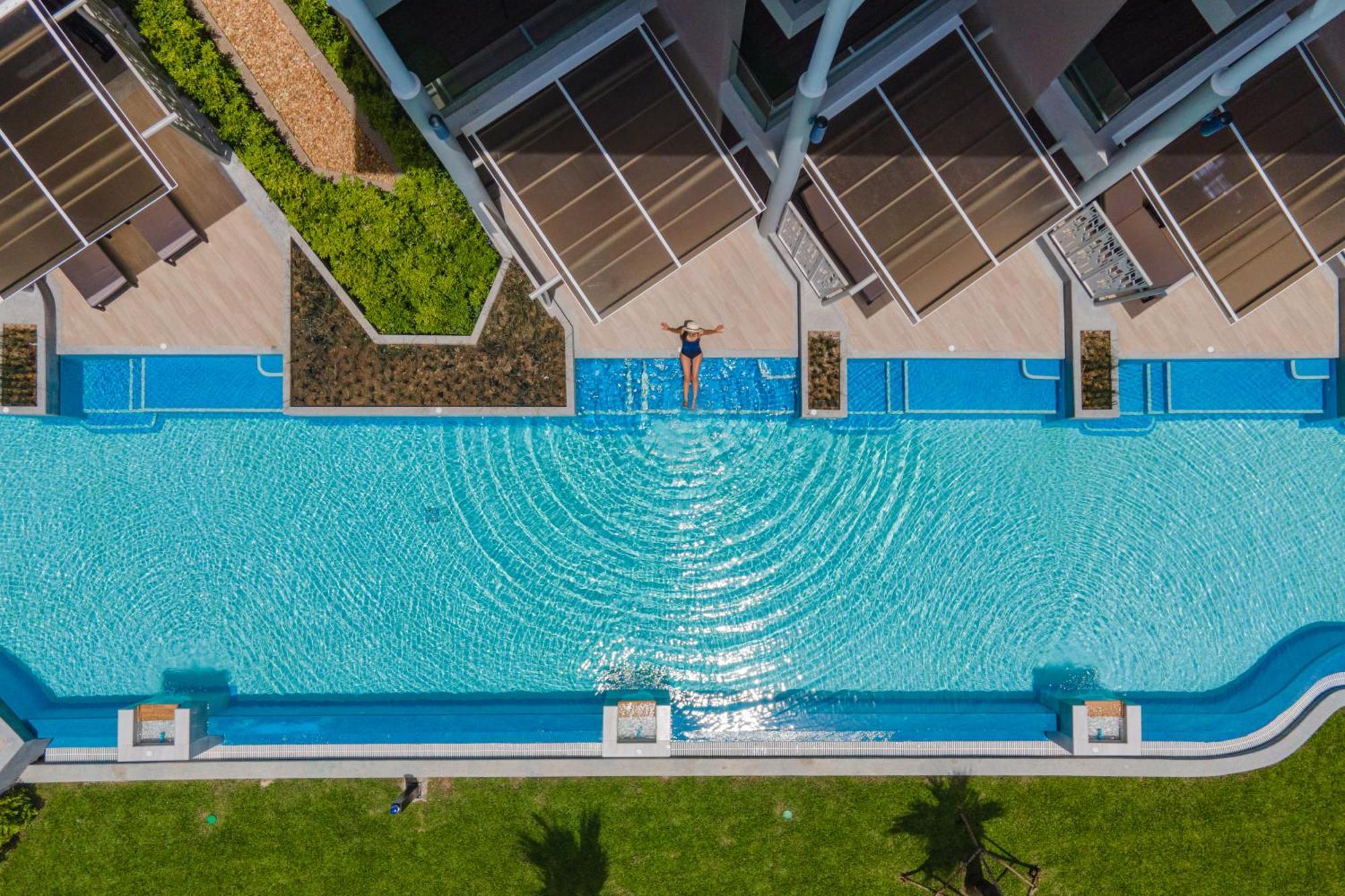 The Sands Khao Lak By Katathani - Sha Extra Plus Екстер'єр фото Aerial view of a swimming pool